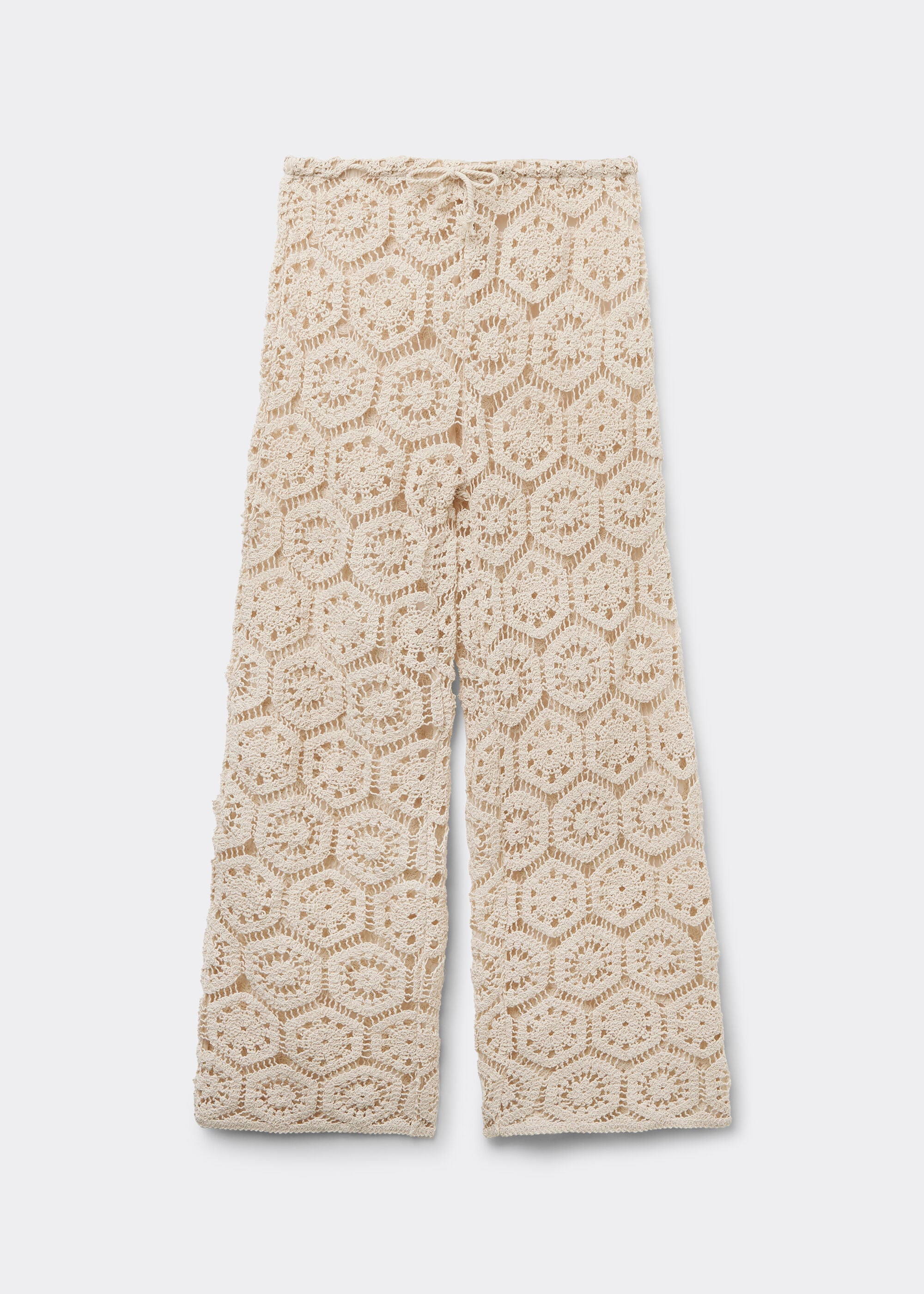 Crocheted Maxi Gilet