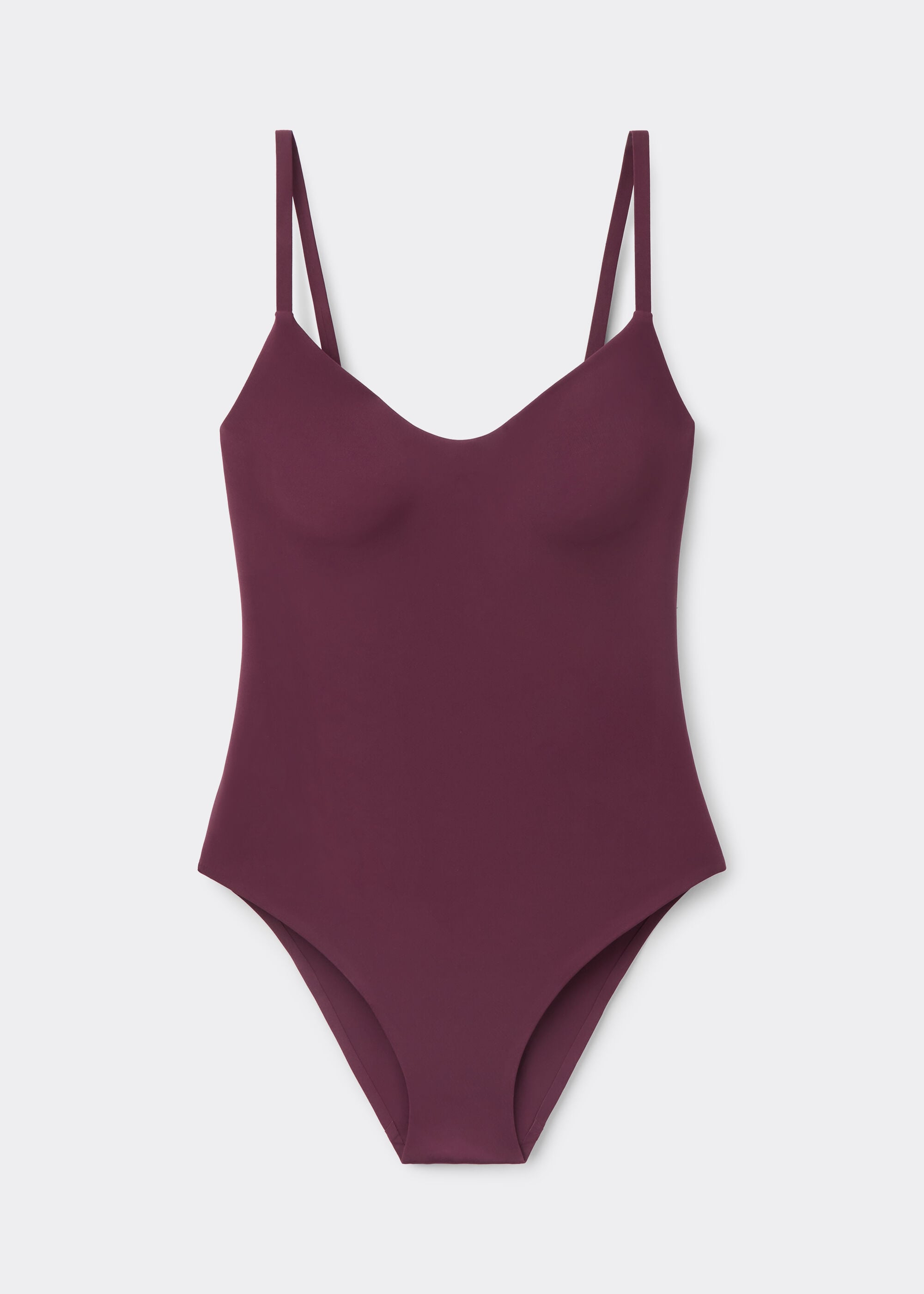 One Piece Swimsuit Invisible Bonding