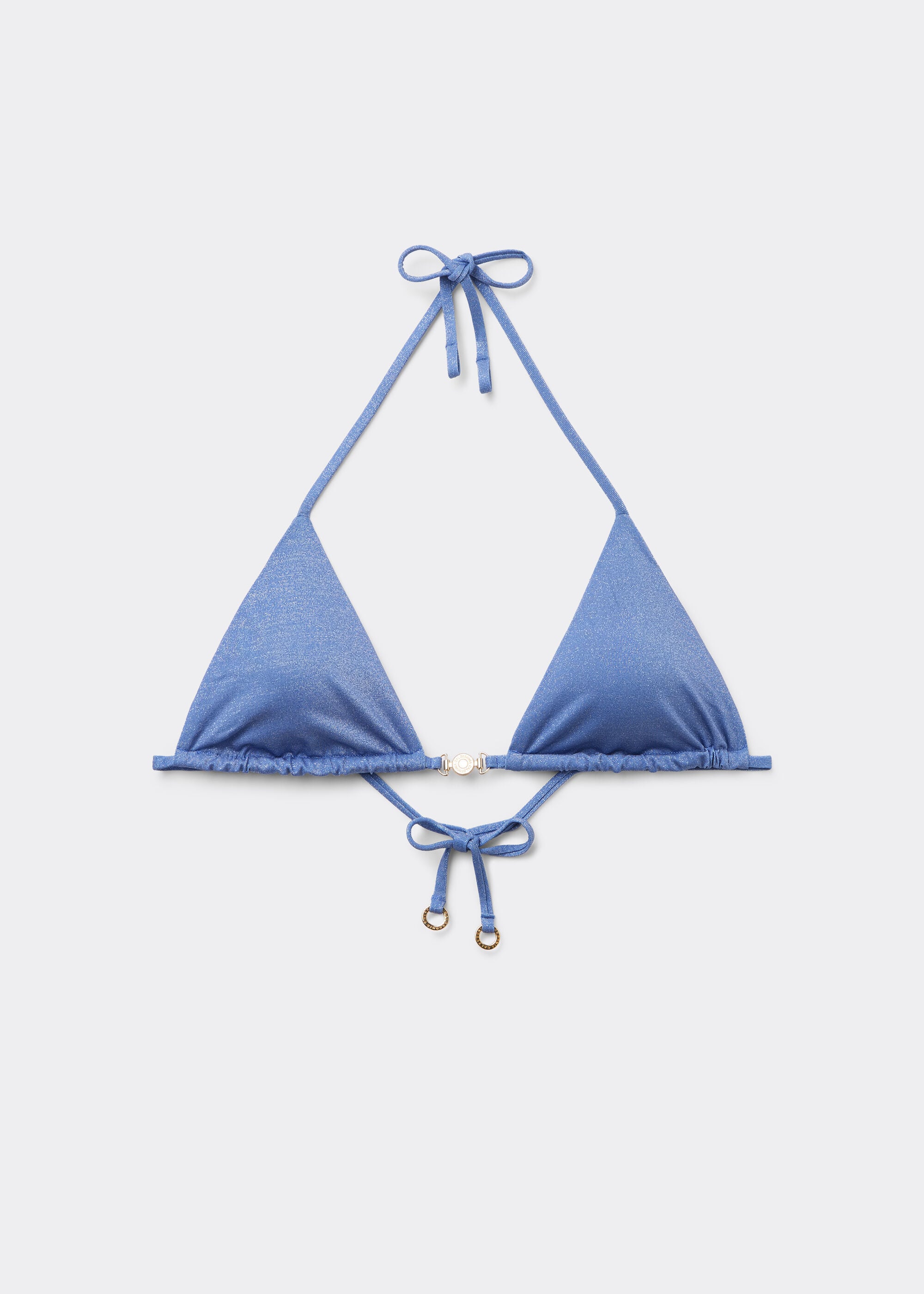 Triangle Swimsuit Top Golden Glow