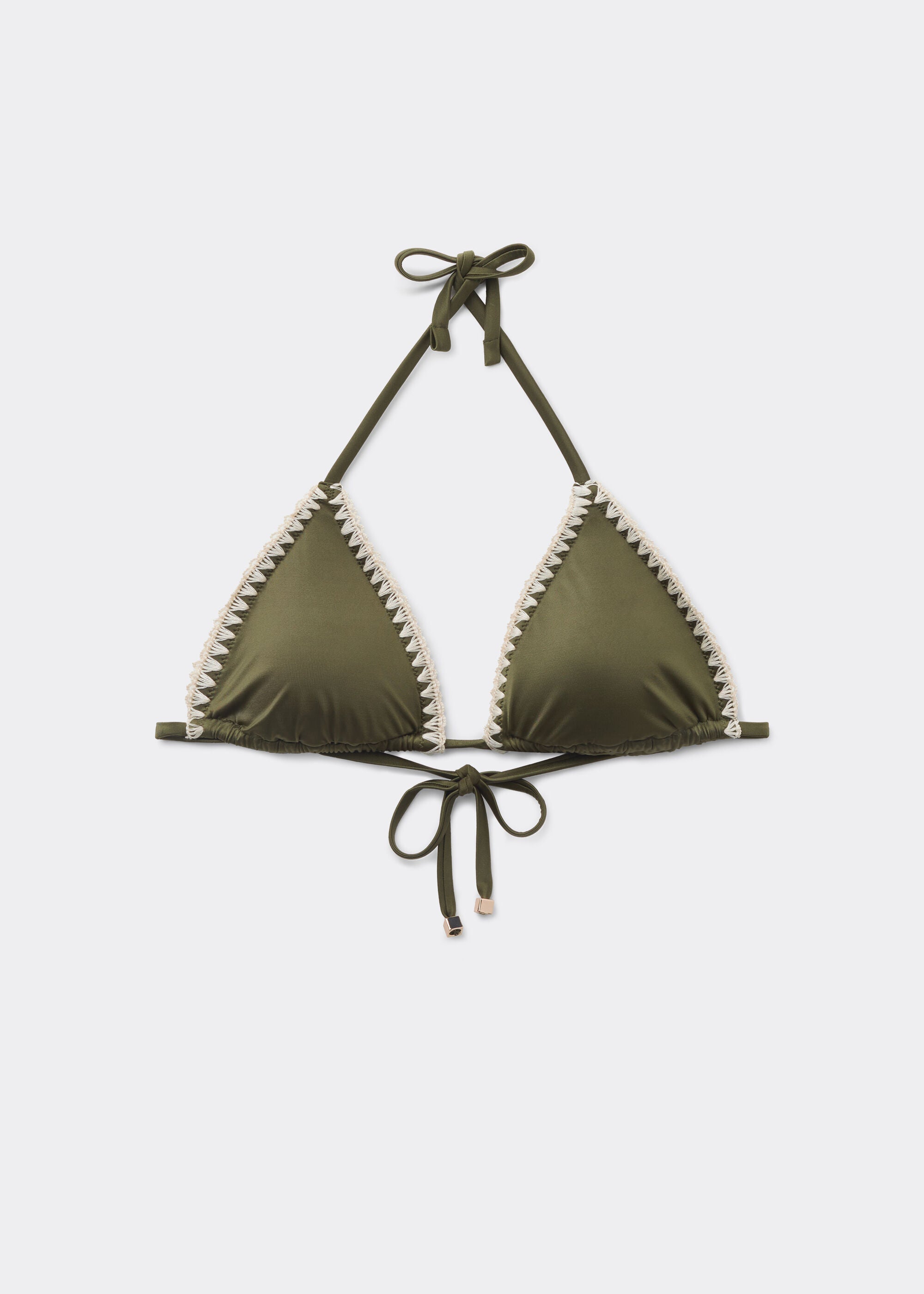 Triangle Swimsuit Top Refined Shine
