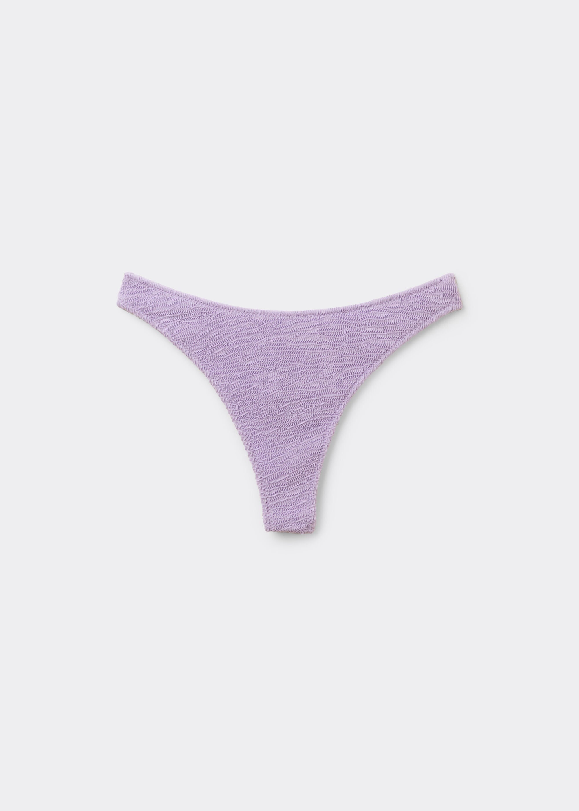 Brazilian Swimsuit Bottoms Crinkle Waves