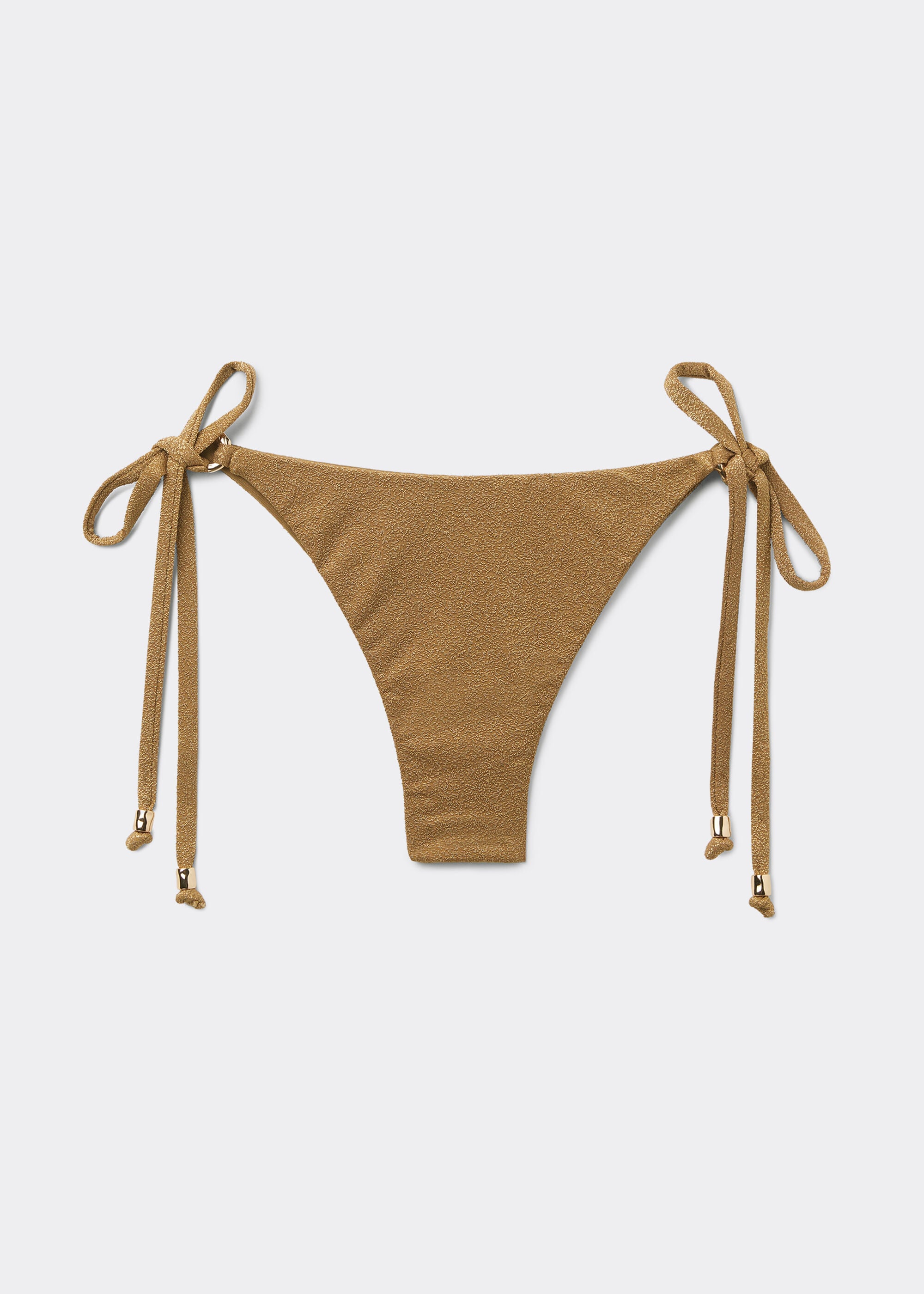 Laced Brazilian Swimsuit Bottom Sophisticated Shine