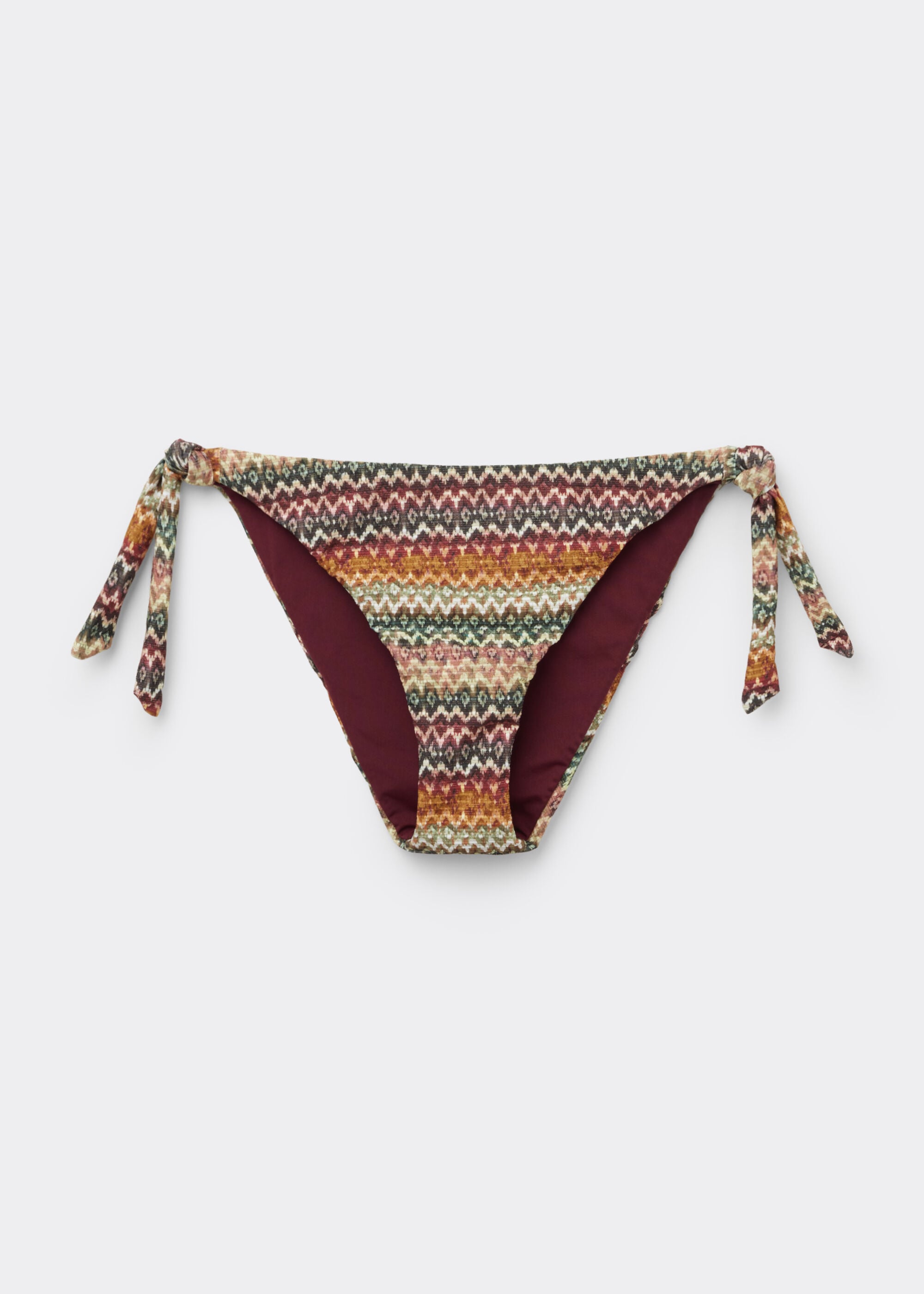 Tied Swimsuit Bottom Elegant Ethnic