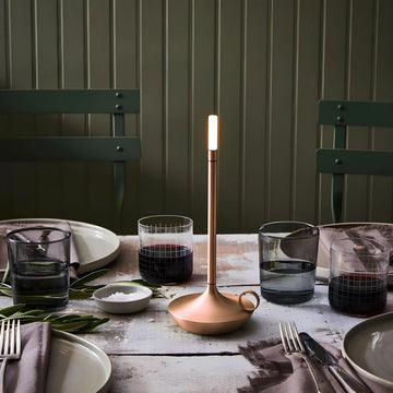 Glarefusion Nordic Modern Creative Candlestick Table Lamp
