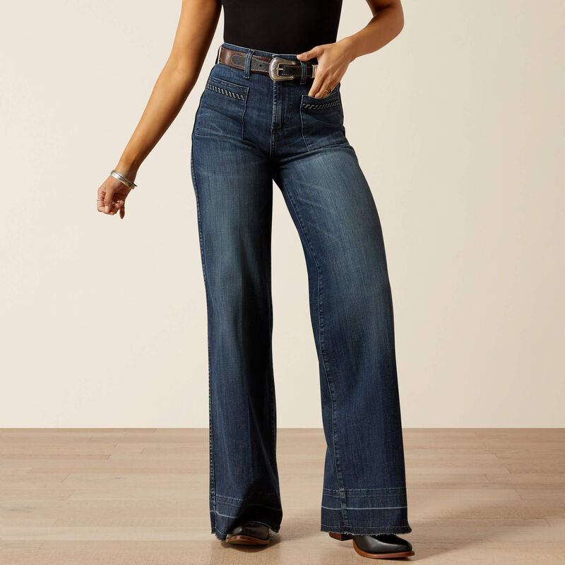 Women's Ariat Ultra High Rise Jill Wide Leg Jean