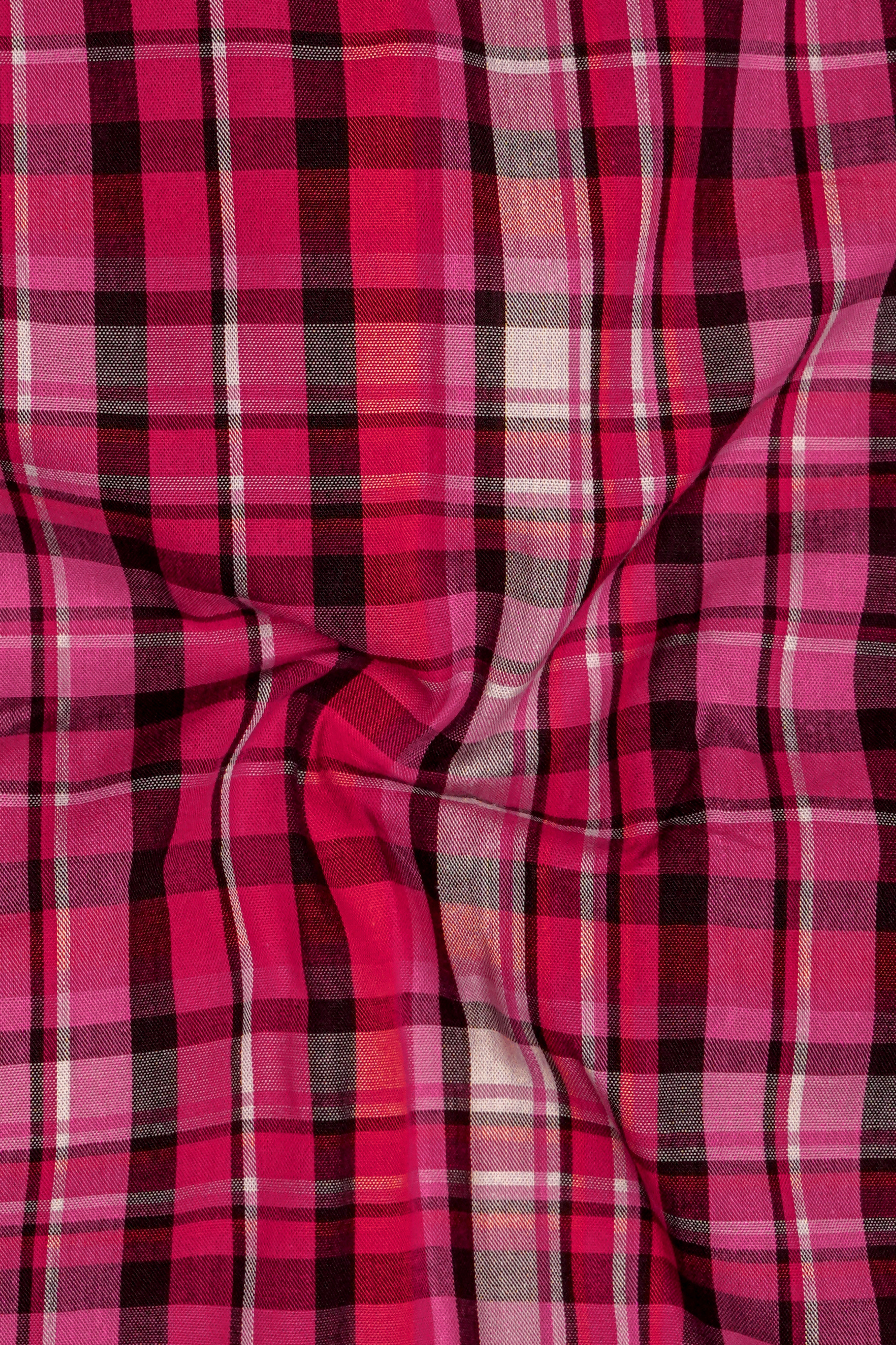 Roszic-Disco Pink Plaid Super Soft Premium Cotton Casual Shirt 13690-M-38, 13690-M-H-38, 13690-M-39, 13690-M-H-39, 13690-M-40, 13690-M-H-40, 13690-M-42, 13690-M-H-42, 13690-M-44, 13690-M-H-44, 13690-M-46, 13690-M-H-46, 13690-M-48, 13690-M-H-48, 13690-M-50, 13690-M-H-50, 13690-M-52, 13690-M-H-52
