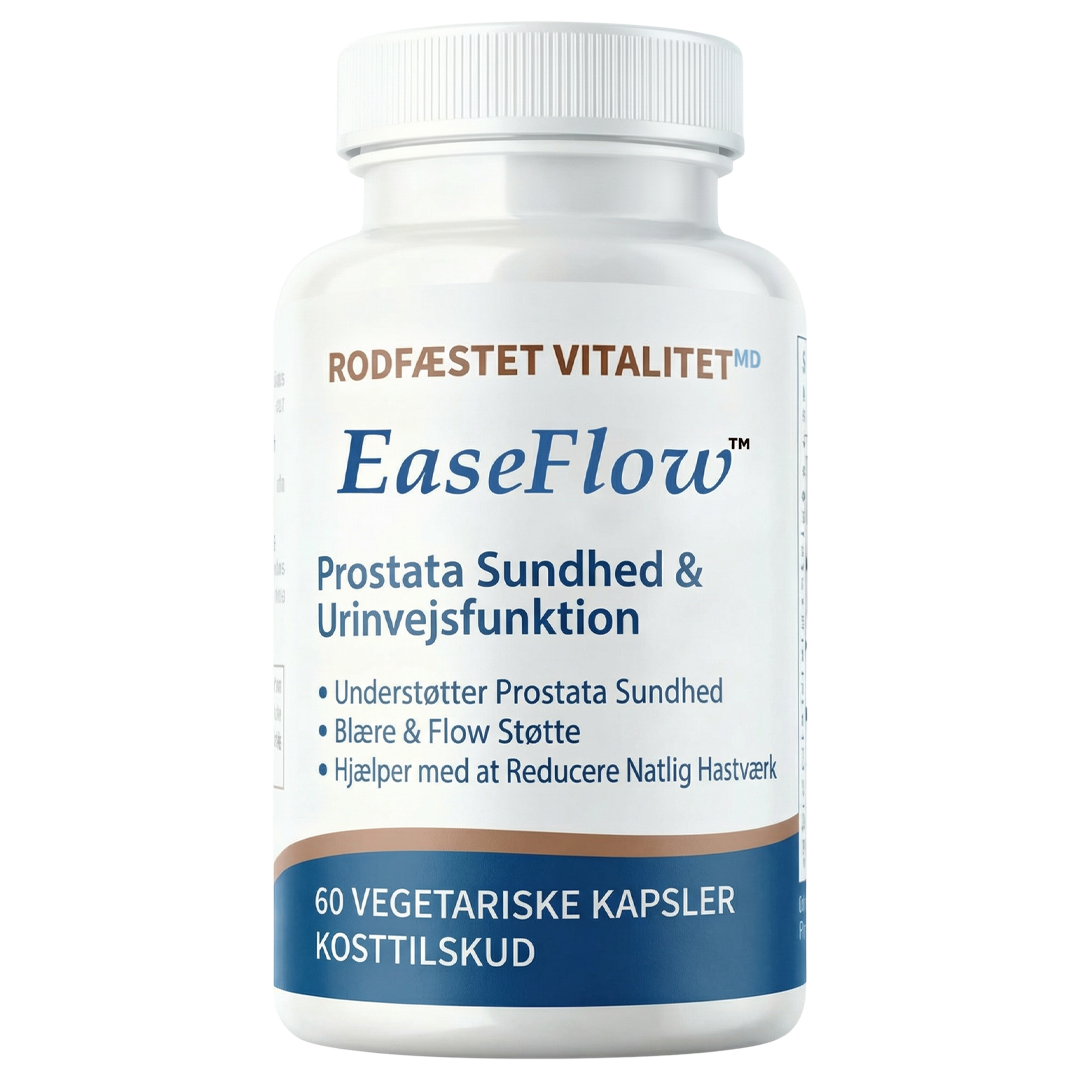 EaseFlow™ Prostata-støtte | Genopret en sund prostatafunktion på bare 7 dage!