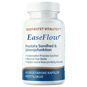 EaseFlow™ Prostata-støtte | Genopret en sund prostatafunktion på bare 7 dage!