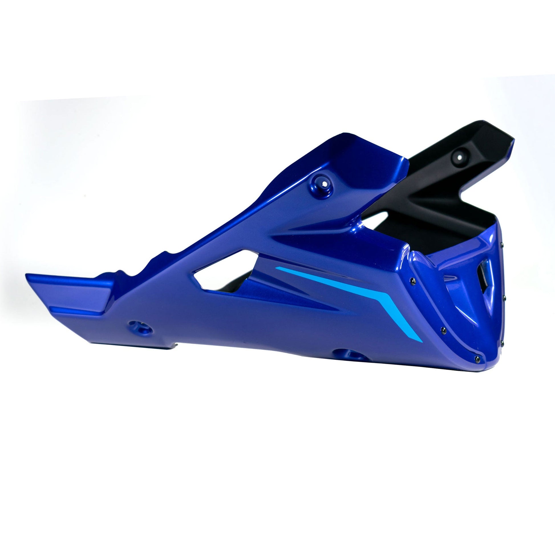 Pyramid Belly Pan | Yamaha Blue | Yamaha MT-09 2021>Current -   Pyramid Motorcycle Accessories
