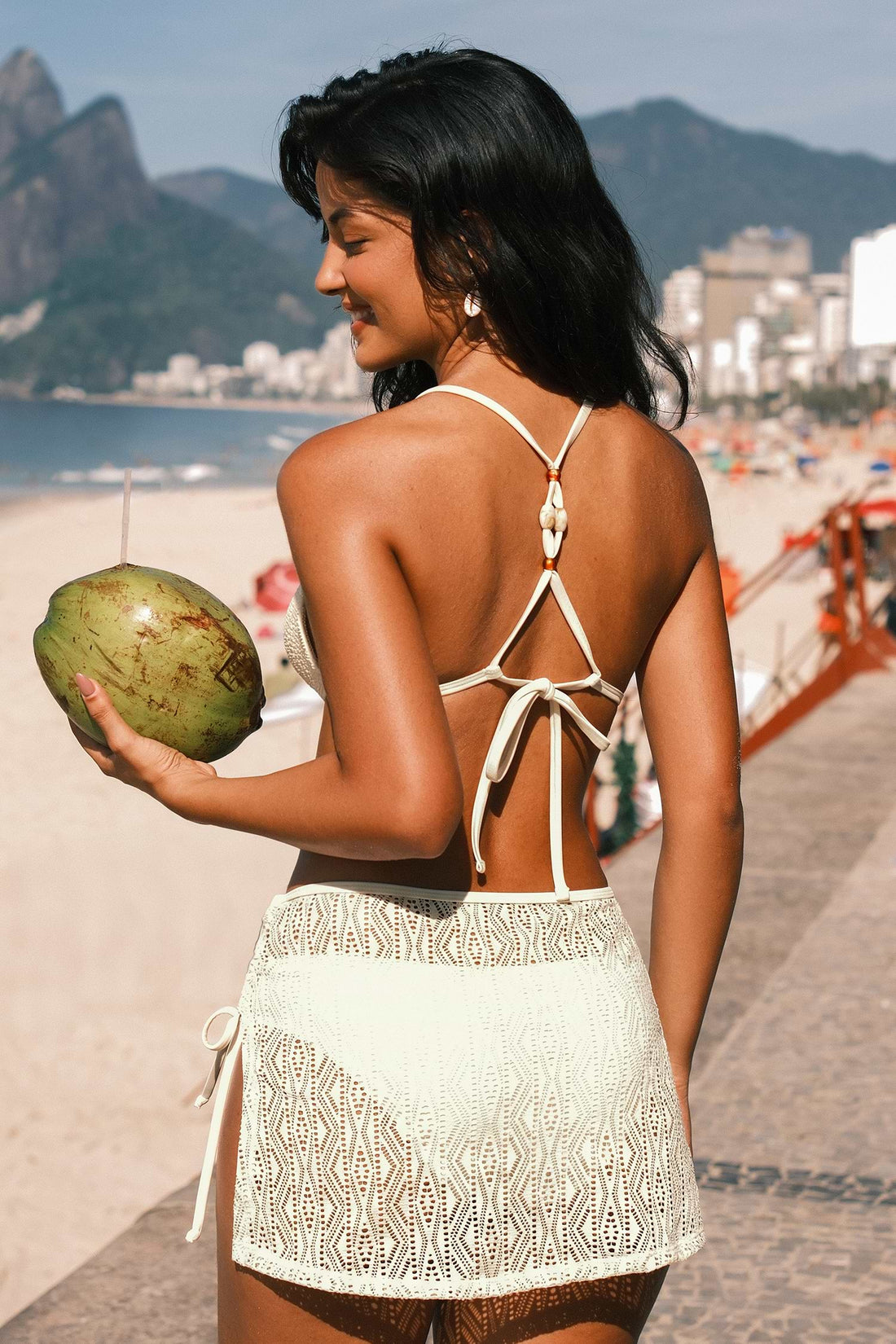 Souvenir White 3-Piece Bikini Set
