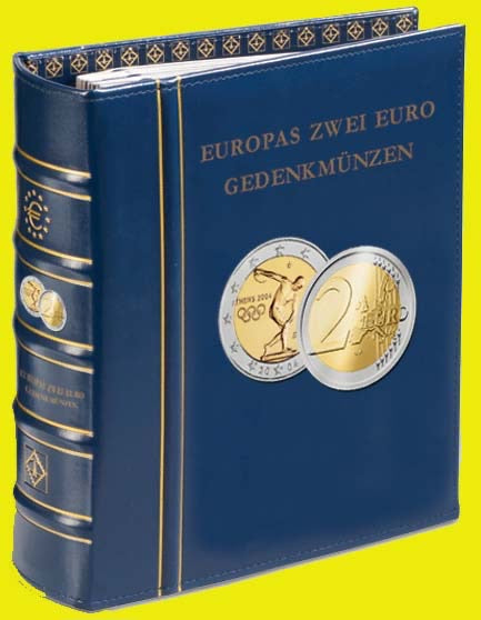 Optima VOORDRUK album 2 Euro gedenkmunten I