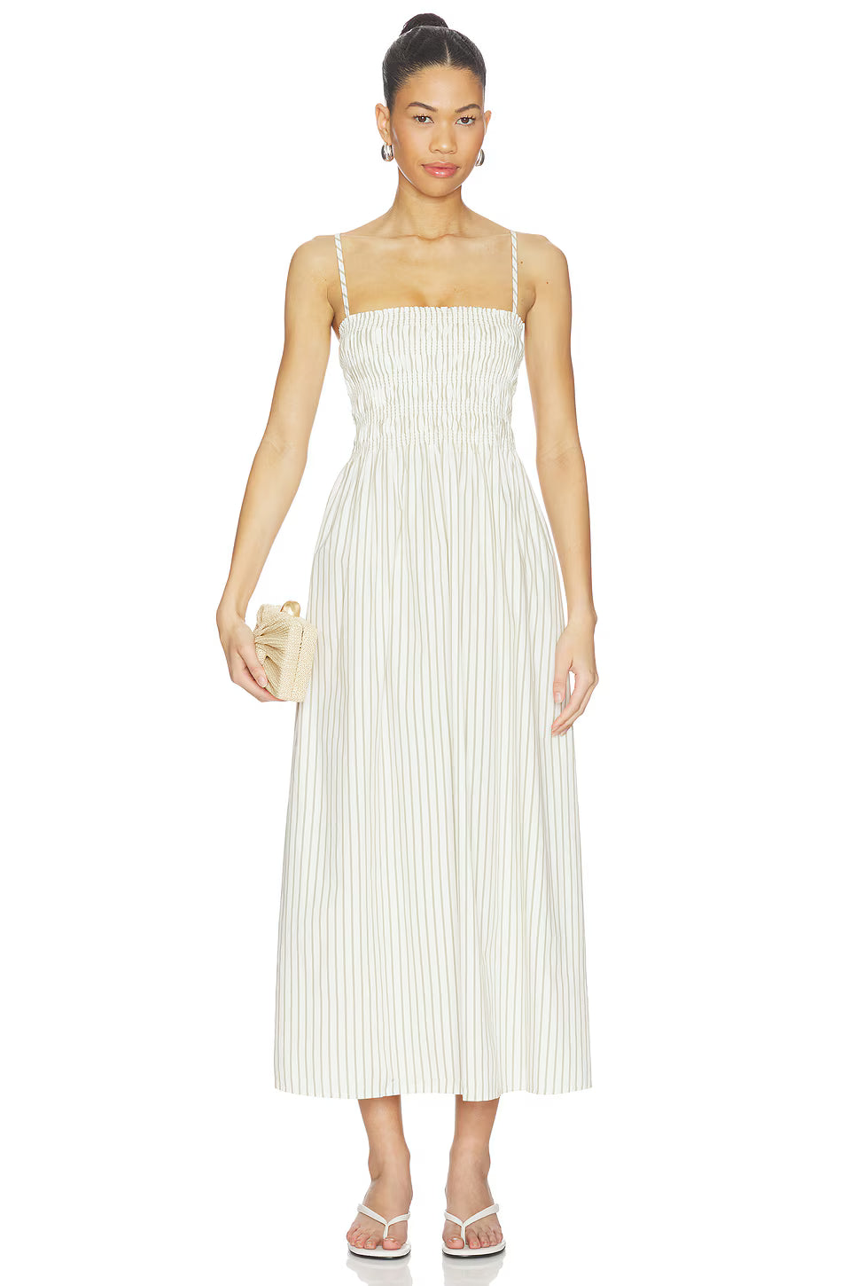 Bianca Shirred Bodice Dress