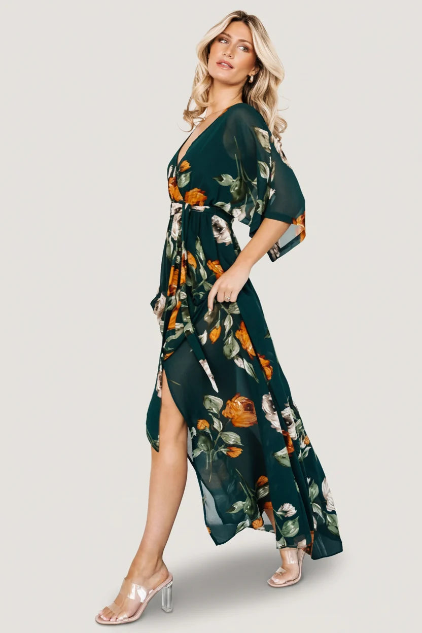 Kia Kimono Maxi Dress