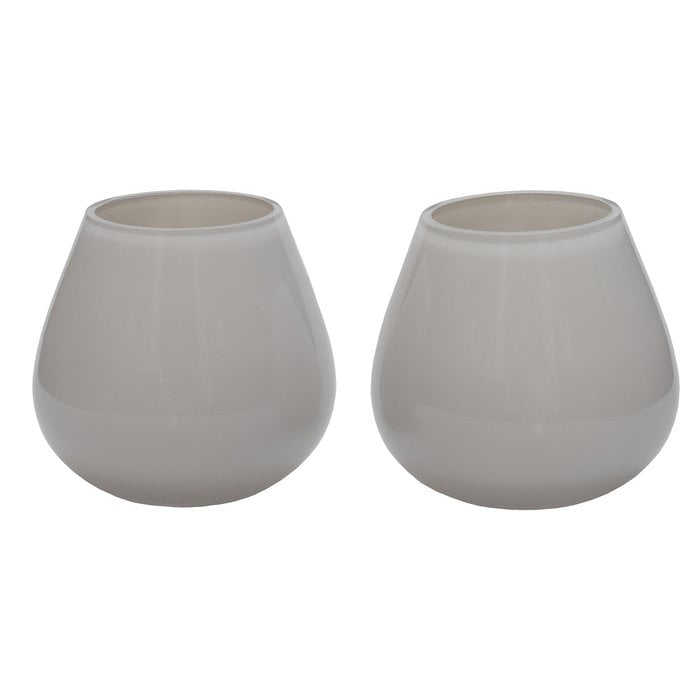 Waxinelichthouder - Tasman XS ivory (set van 2 stuks)
