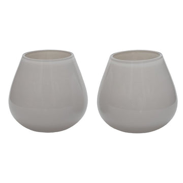 Waxinelichthouder - Tasman XS ivory (set van 2 stuks)