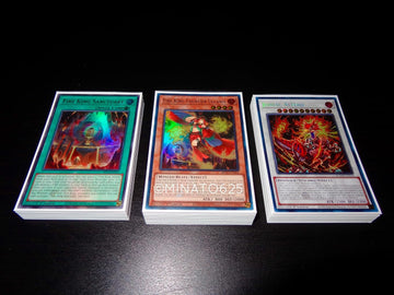 Custom Competitive Deck for Yugioh – Fire King Deck – Complete Tournament Ready Build