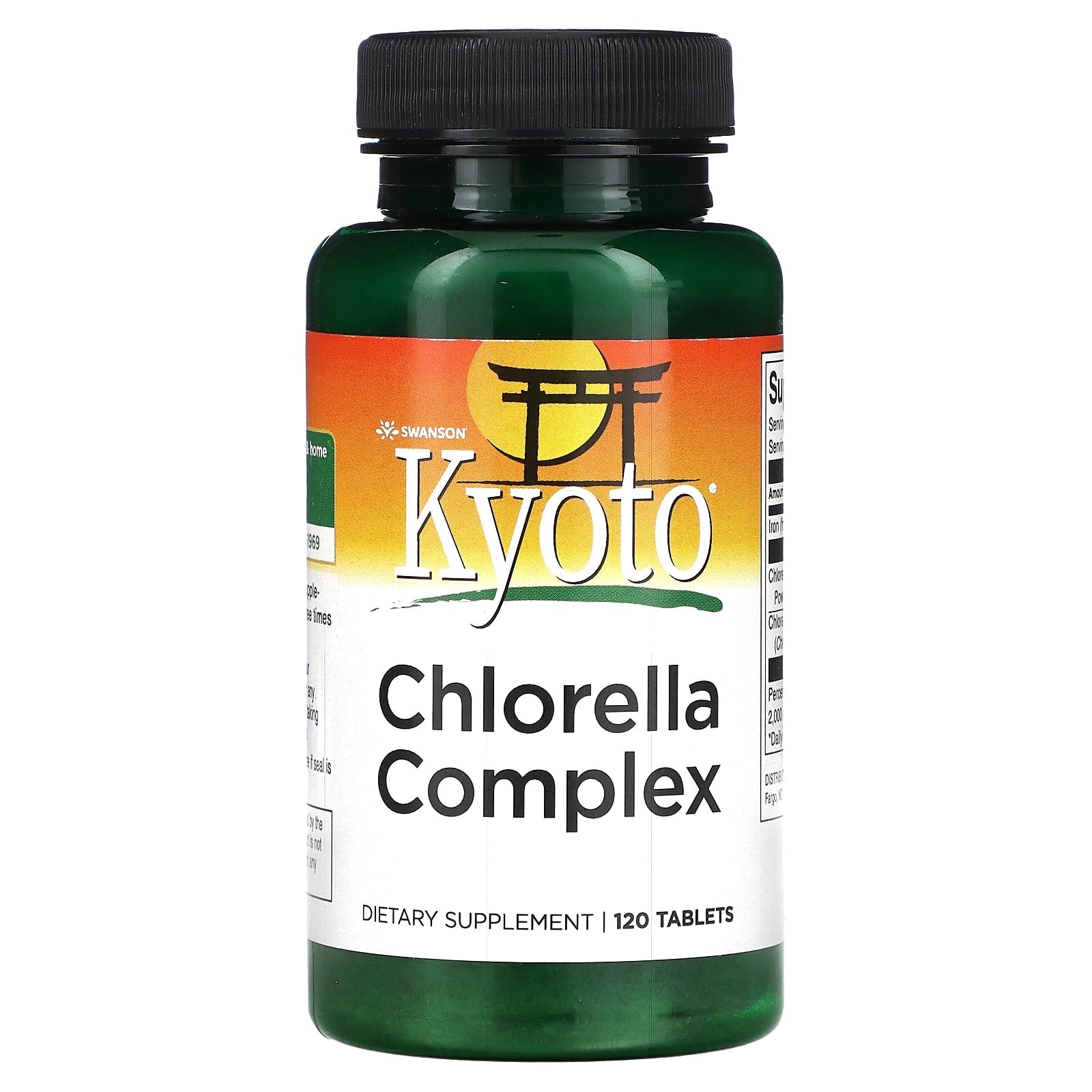 Swanson, Kyoto Chlorella Complex, 120 Tablets - Image 1