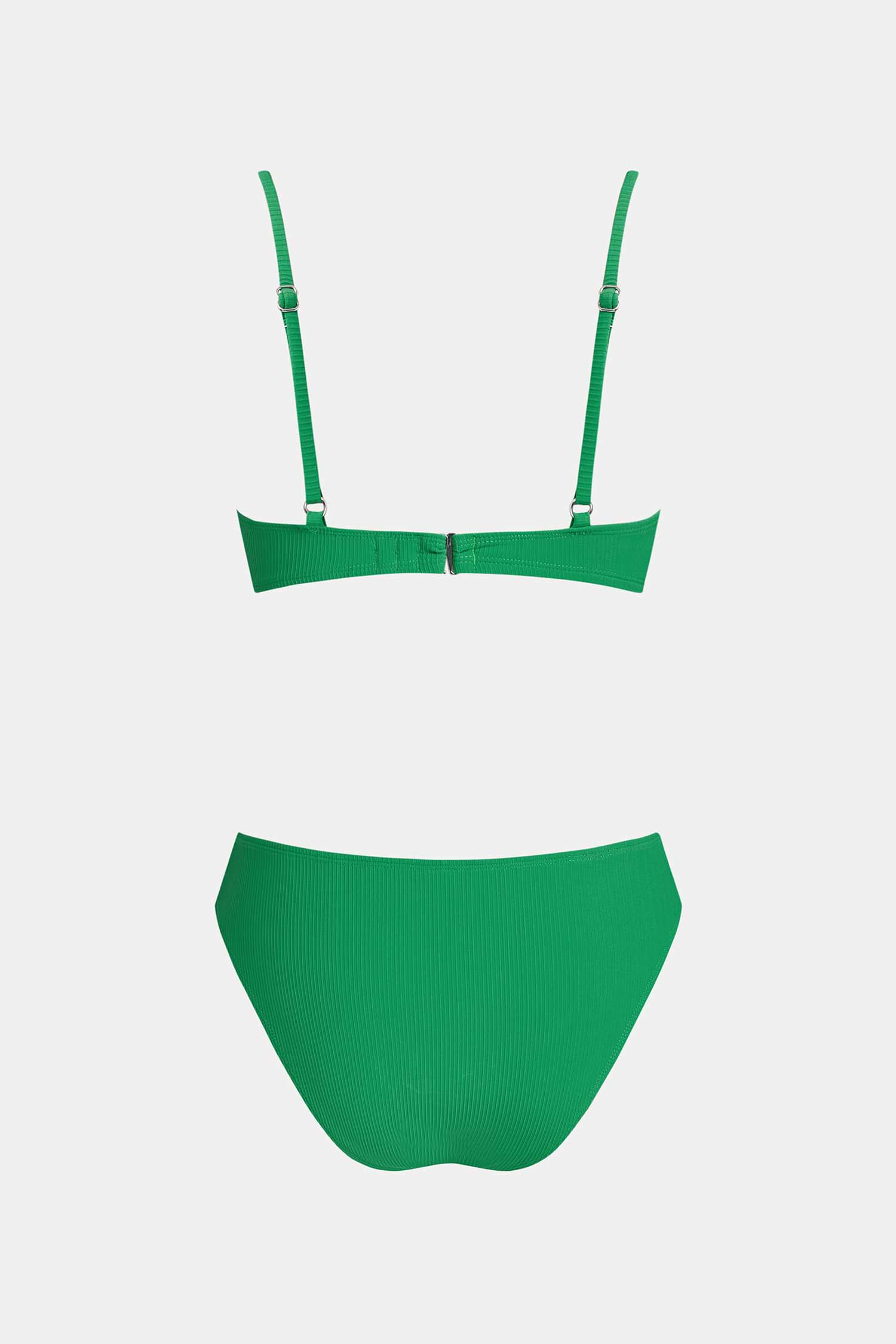 Coral Cay Green Bikini Set