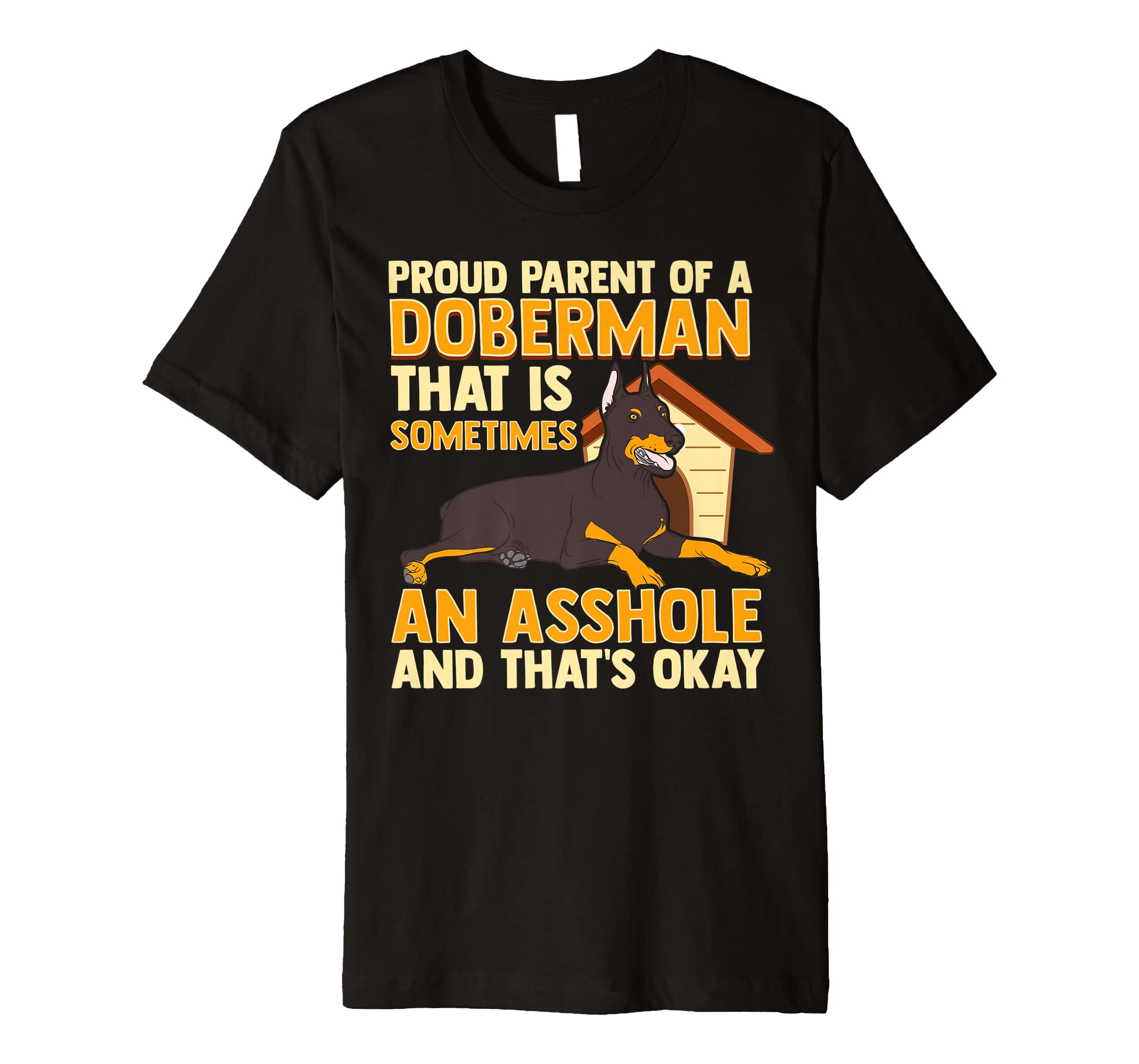 Funny shirts V-neck Tank top Hoodie sweatshirt usa uk au ca gifts for Proud Parent of a Doberman Pinscher T-Shirt Shirt 1616128
