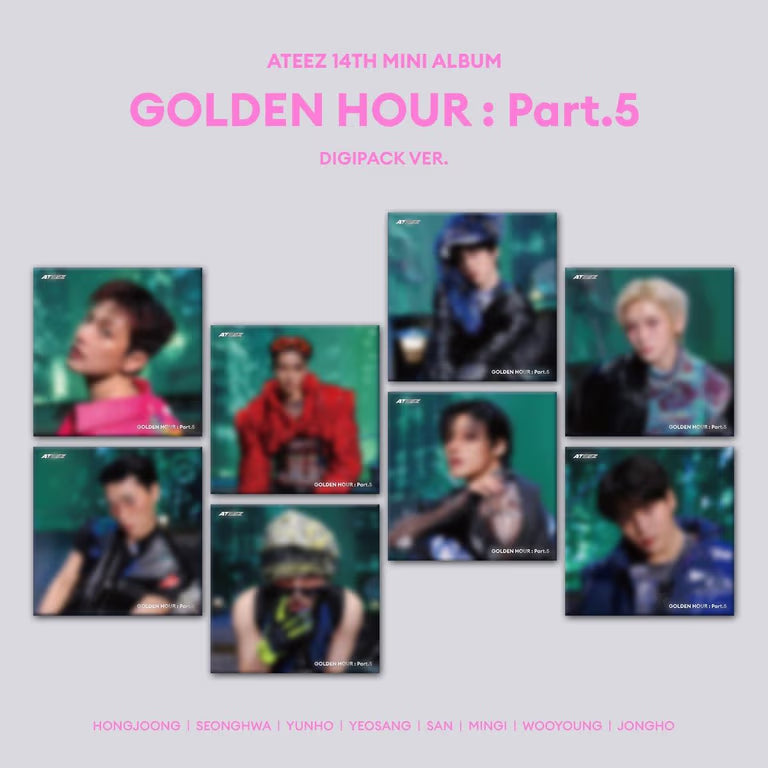 ATEEZ - GOLDEN HOUR : Part.5 Digipack
