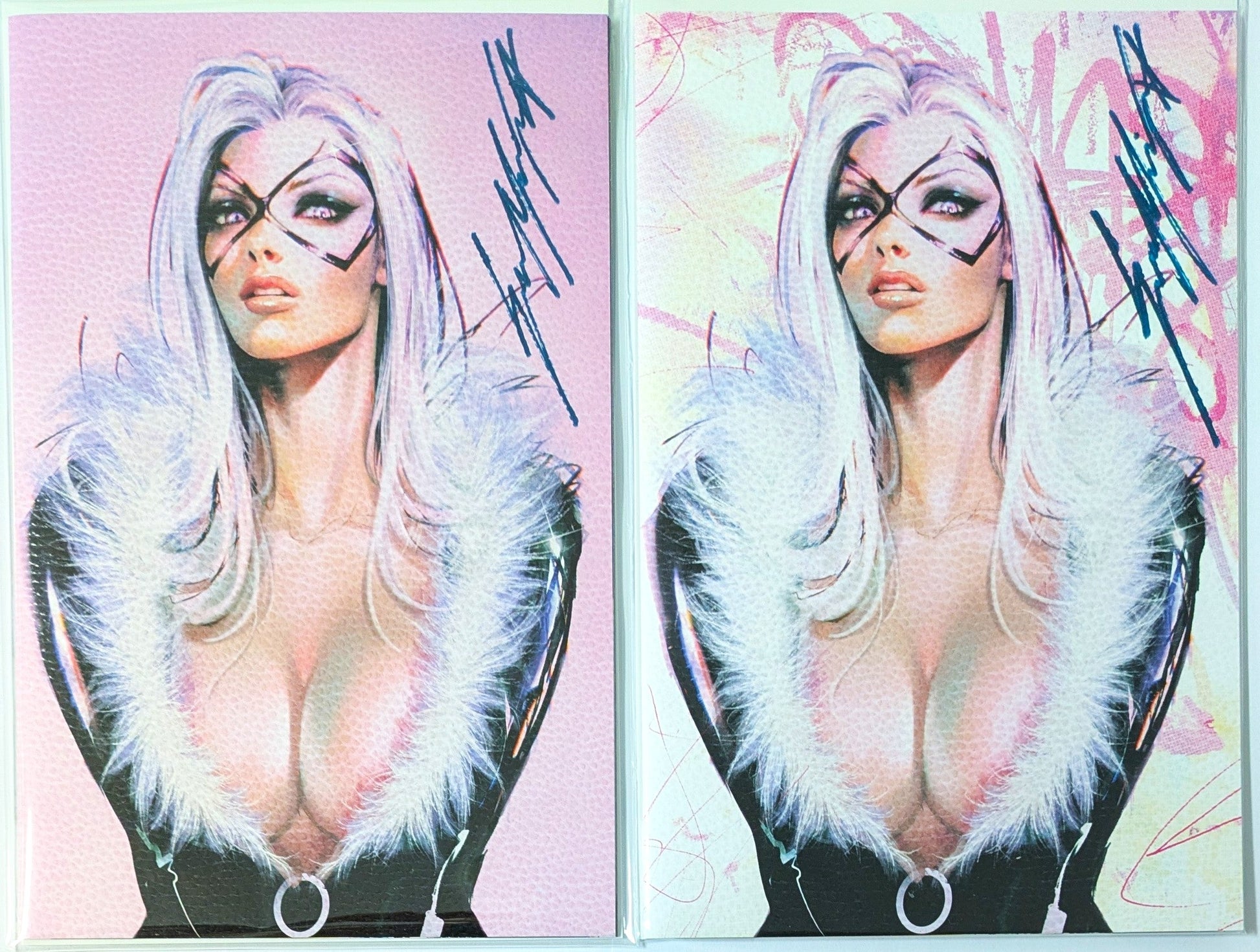 Aftermath #1 - SIGNED FOIL, METAL & LEATHER NYCC "Pretty in Pink" CK Exclusive - Sozomaika