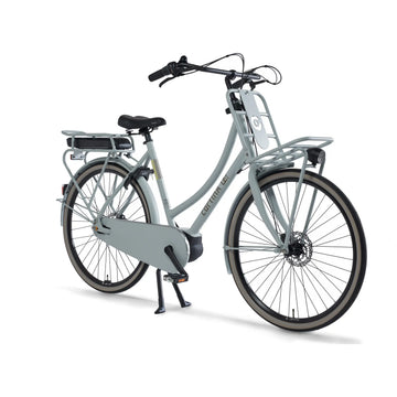 Cortina E-U4 Solid 7 Gang Bosch MITTELMOTOR Pedelec Hollandrad hydr. disc Smooth Grey Matt