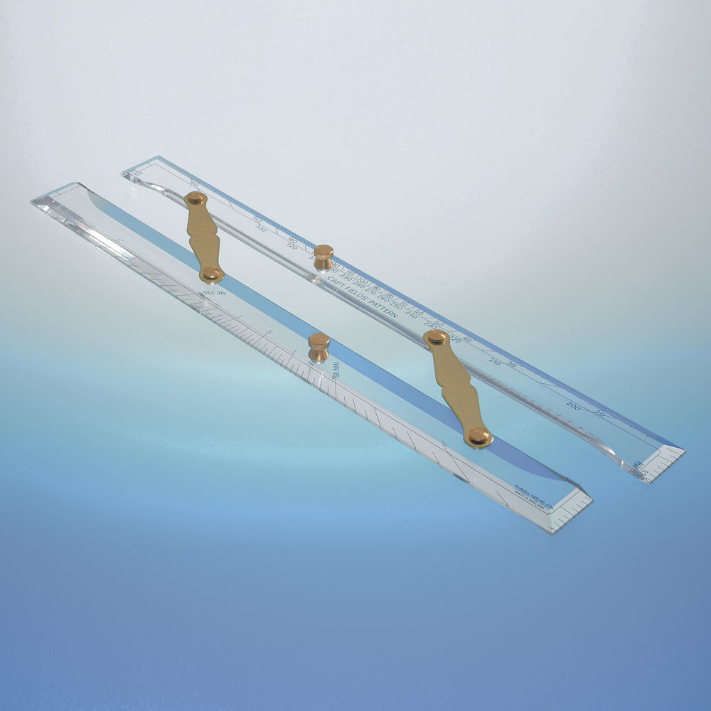 Parallel Rule Captain Fields Pattern 600mm - Blundell Harling