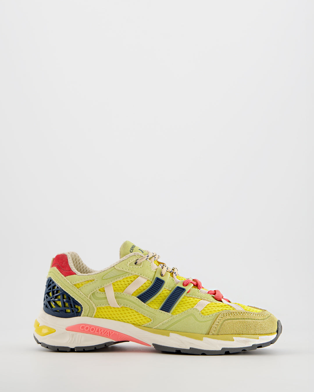 Coolway 2003 Neon Pulse - Suede and Mesh Trainers