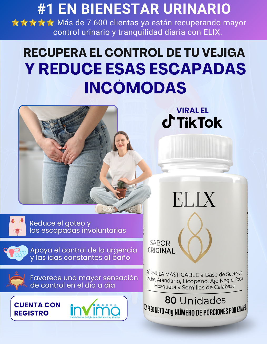 ELIX CONTROL URINARIO