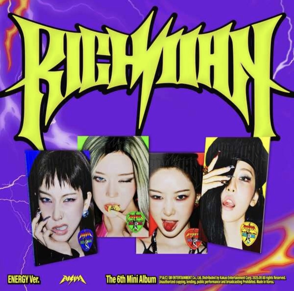 aespa - 6th Mini Album [Rich Man] (ENERGY Ver.)
