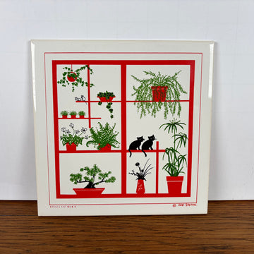 Vintage Coos Storm tegel katten