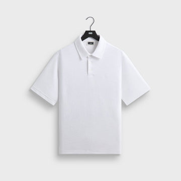 Kith Double Face Jersey Heathrow Polo - White