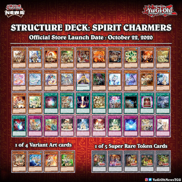 all yugioh structure decks list yugioh spirit cards list Yu-Gi-Oh TCG : Structure Deck Spirits Charmers (English)