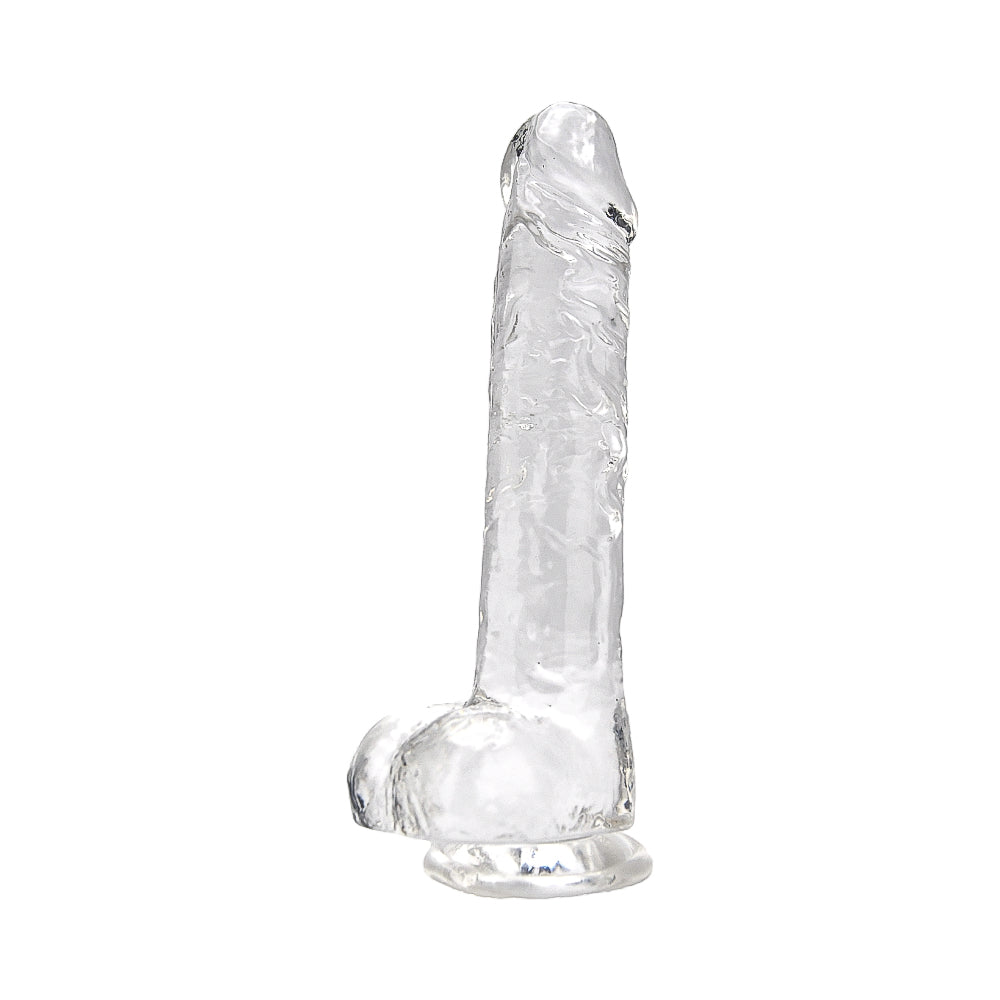 loving-joy-8-inch-dildo-with-balls-clear