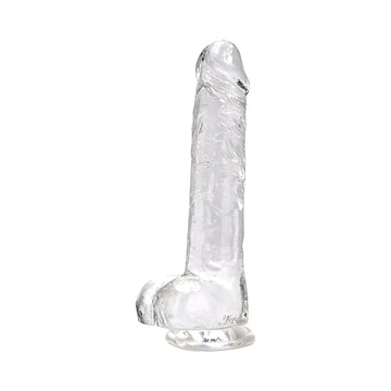 loving-joy-8-inch-dildo-with-balls-clear