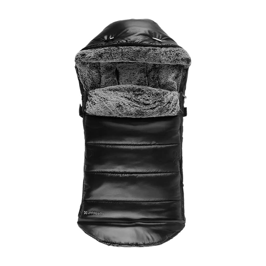 UPPAbaby CozyGanoosh Luxe Footmuff-Stroller Accessories-UPPAbaby-Lyla: Onyx Nylon-ANB Baby Store