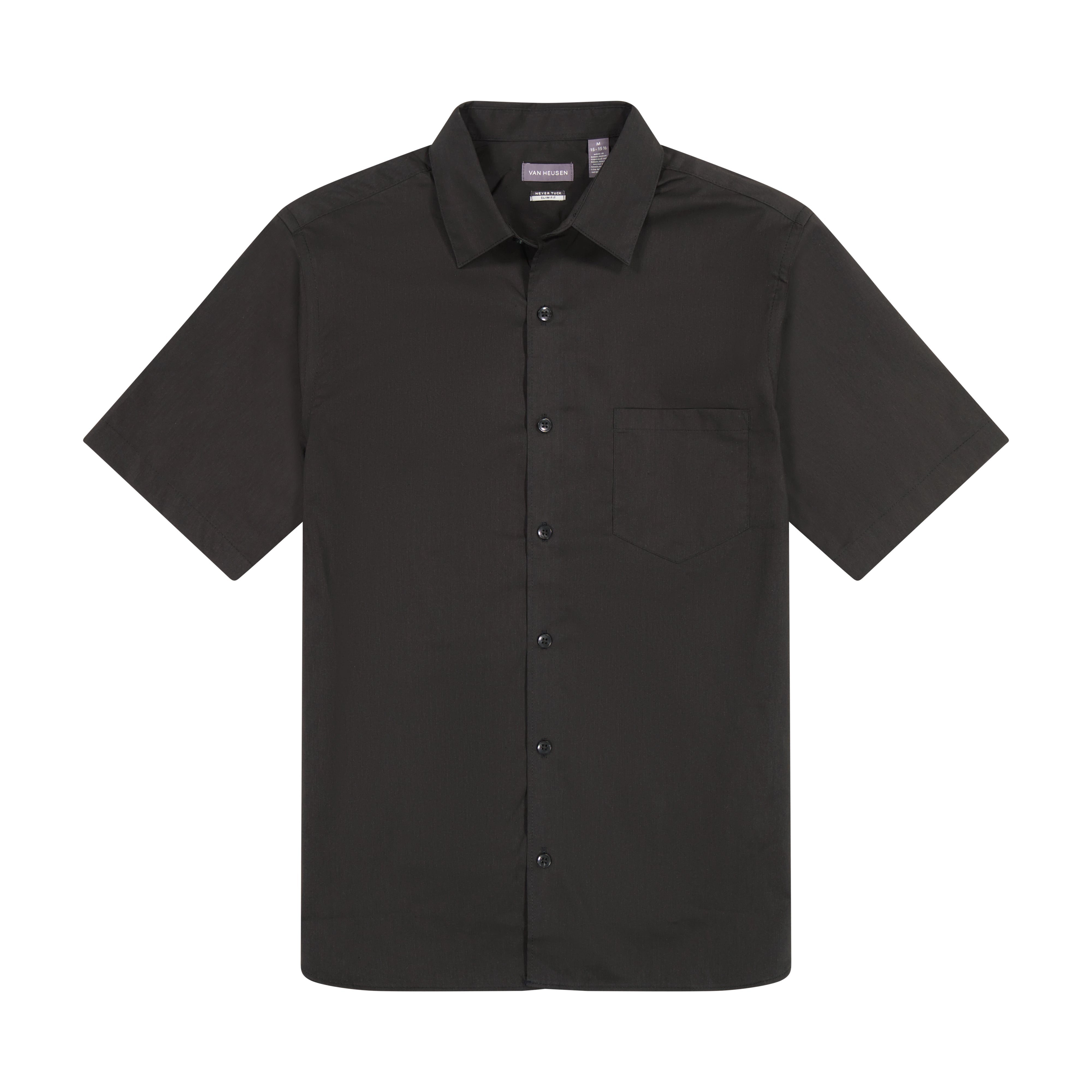 Essential Stain Shield Short Sleeve Shirt Solid - Slim Fit