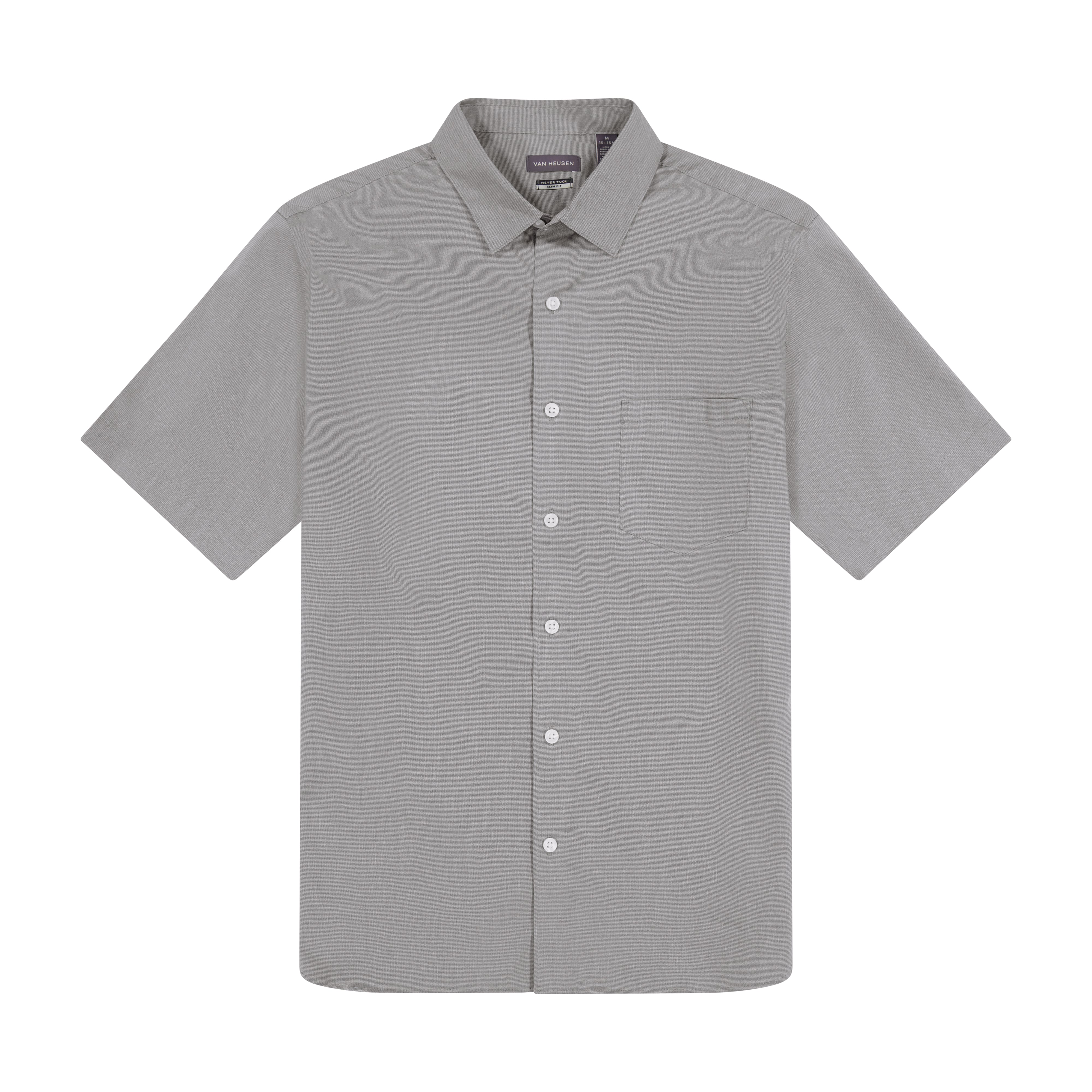 Essential Stain Shield Short Sleeve Shirt Solid - Slim Fit