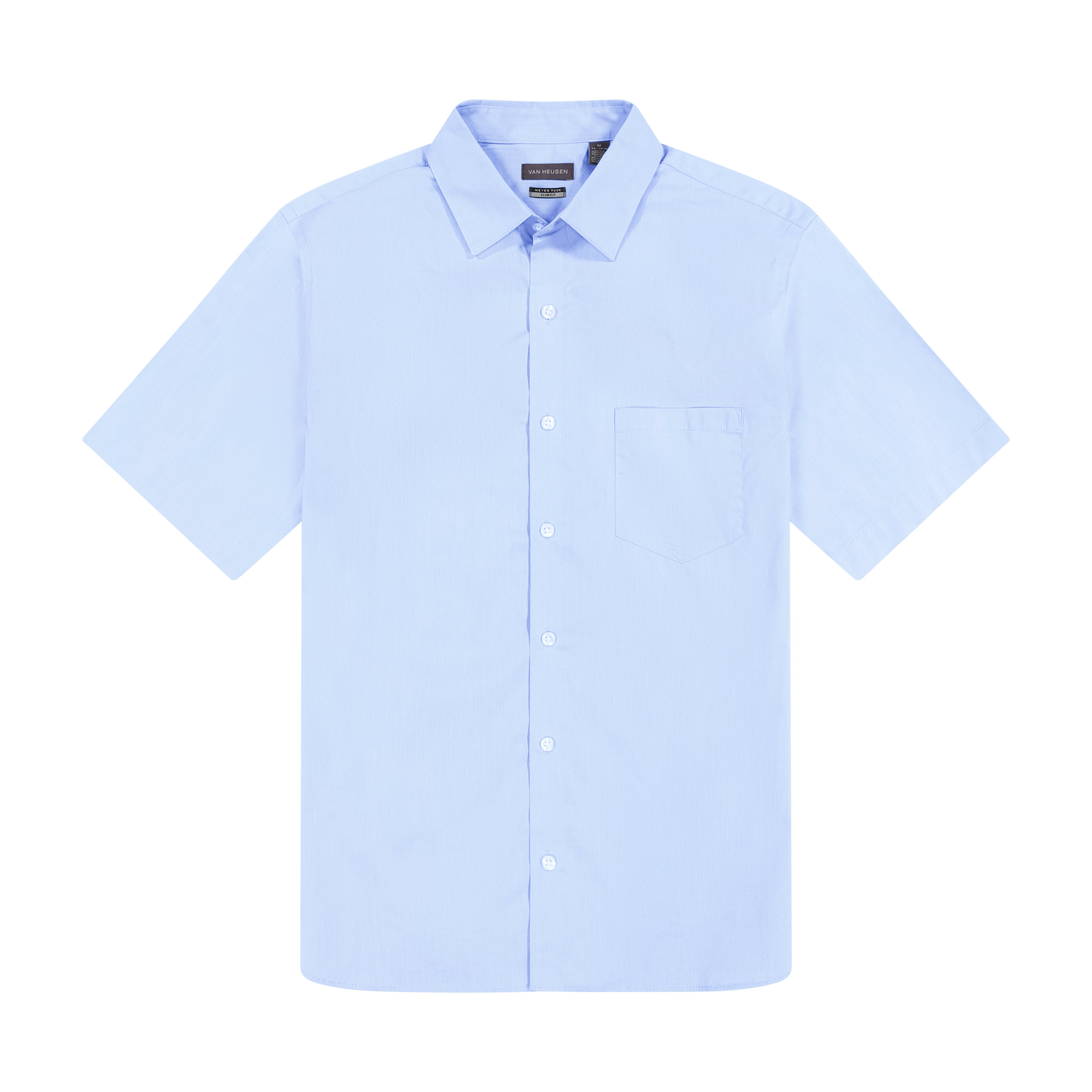 Essential Stain Shield Short Sleeve Shirt Solid - Slim Fit