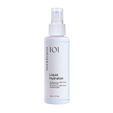 Buy Geek & Gorgeous Liquid Hydration Mist Toner 110ml (Slight Leak) at Lila Beauty - Korean and Japanese Beauty Skincare and Makeup Cosmetics