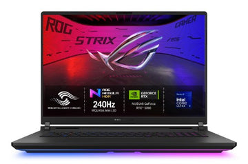 ASUS ROG Strix SCAR 18 G835LXG-TQ391W Intel Core Ultra 9 290HX Plus Laptop 45.7 cm (18") WQUXGA 64 GB DDR5-SDRAM 2 TB SSD NVIDIA GeForce RTX 5090 Wi-Fi 7 (802.11be) Windows 11 Home Black
