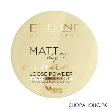 eveline matt my day loose powder, banana main image