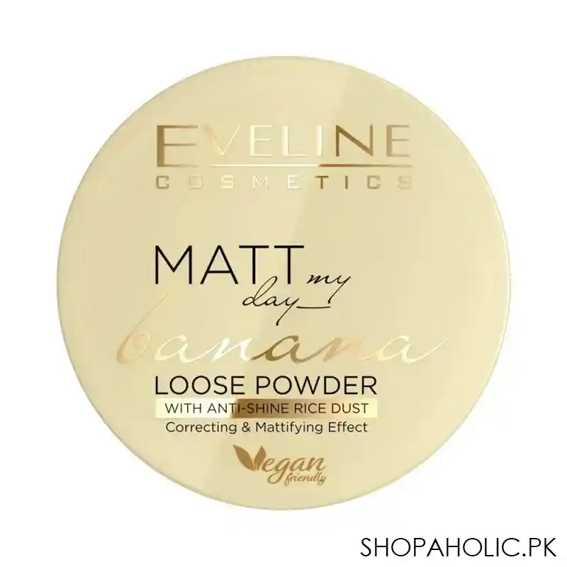 eveline matt my day loose powder, banana main image