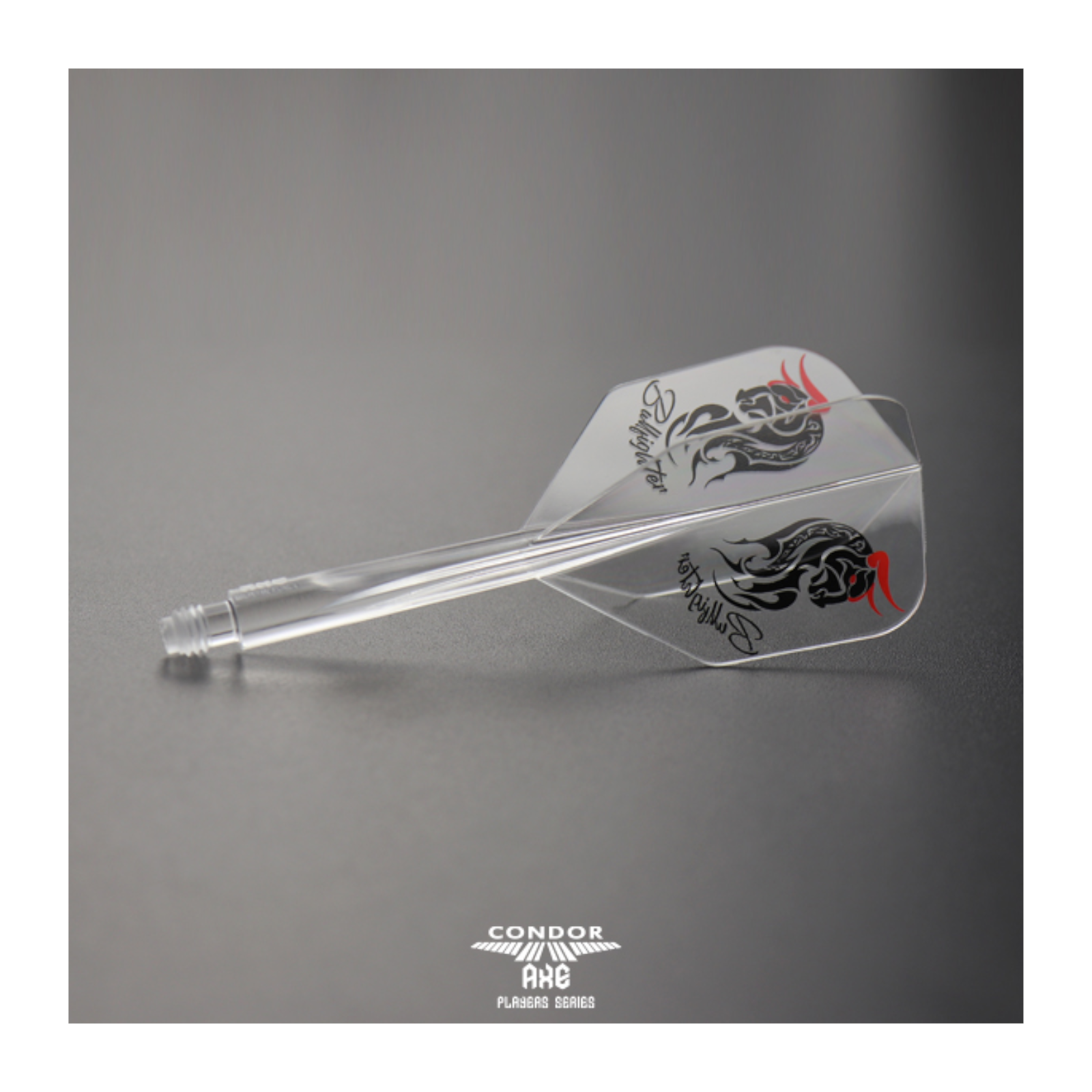 Dart Flights CONDOR AXE Bullfighter Clear Small