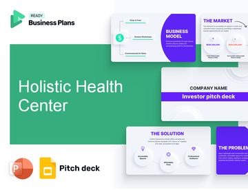 Holistic Health Center Pitch Deck