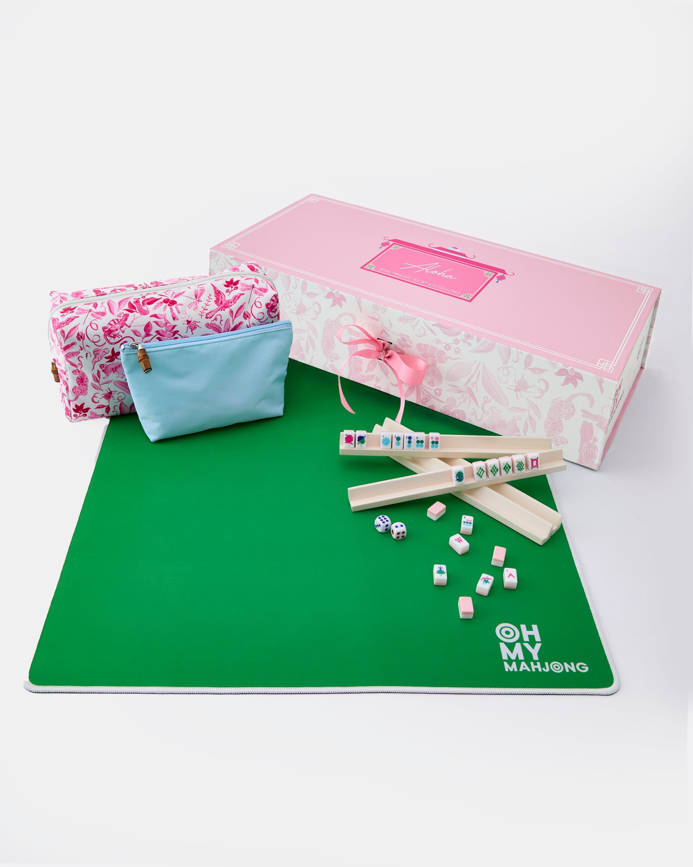Oh My Mahjong Giftware Aloha Mahjong Travel Set