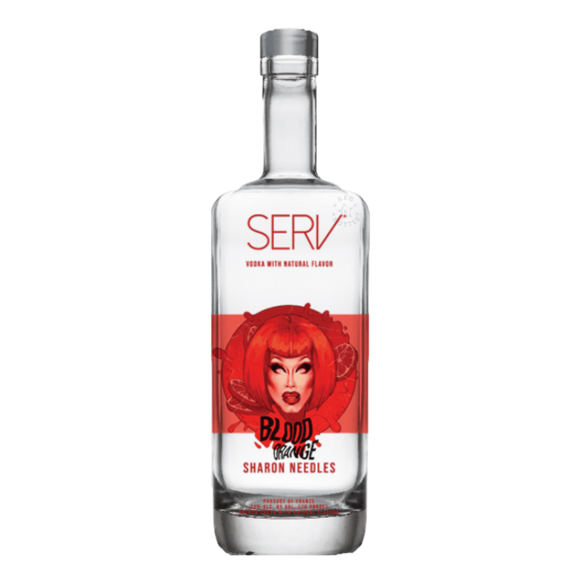 SERV Vodka Sharon Needles Blood Orange (750 ml) - Keg N Bottle