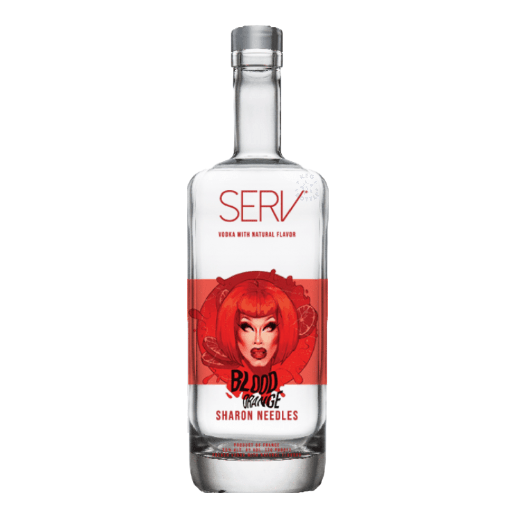 SERV Vodka Sharon Needles Blood Orange (750 ml) - Keg N Bottle